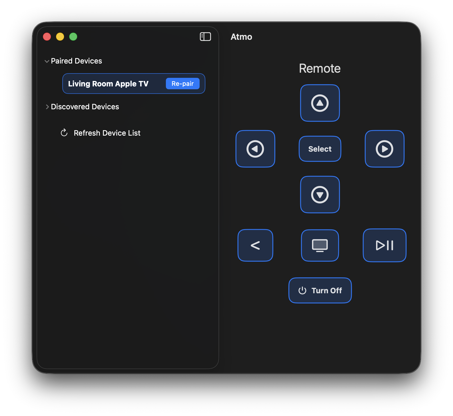 Main Interface